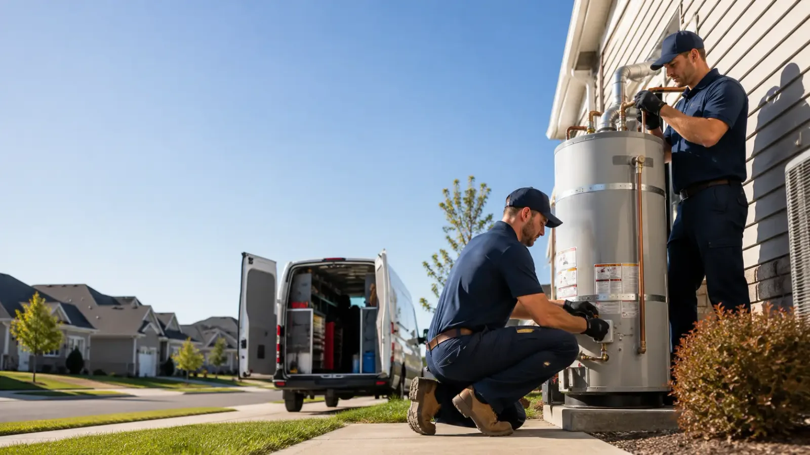 Water Heater Installation in Bowdoin, ME